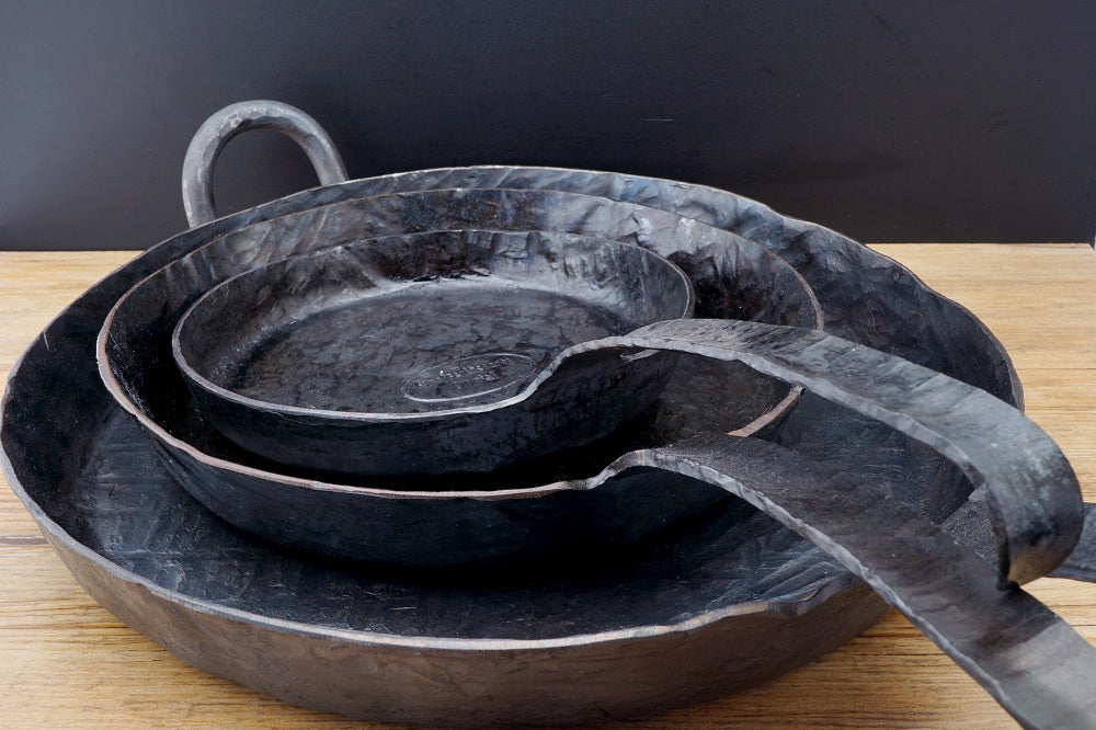Pfanne Daniel 24 cm handgeschmiedet, Unikat