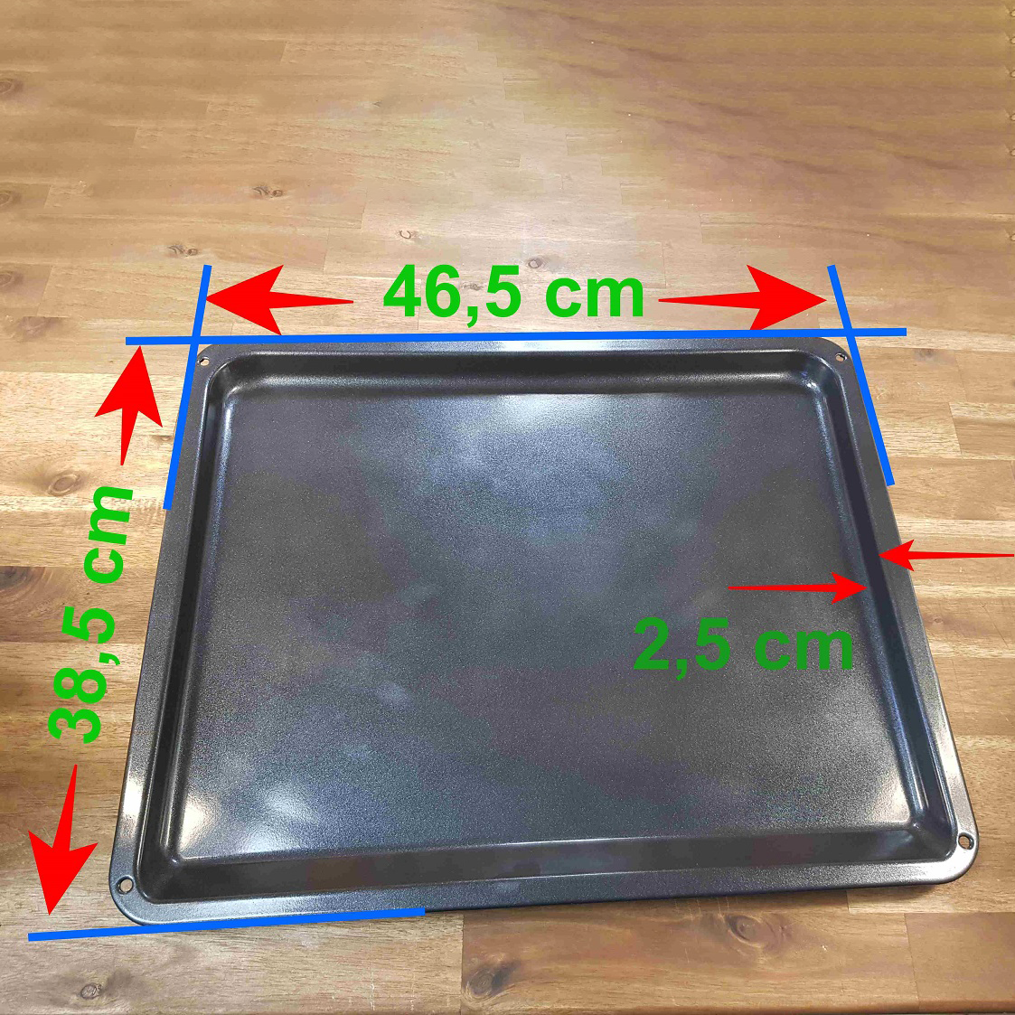 Flaches Antihaft-Backblech (Easy2Clean) mit Keramikbeschichtung