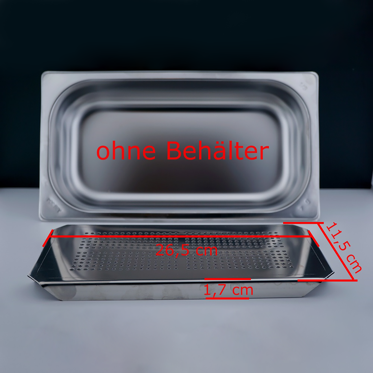 Lungo Einlegeblech