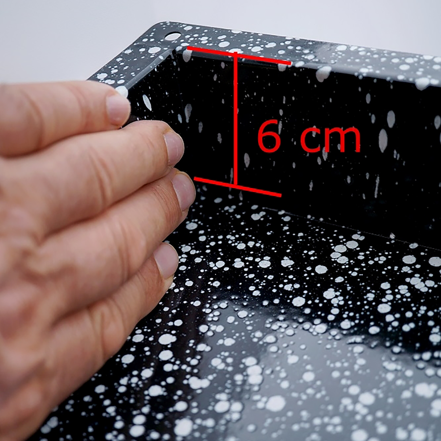 Medio Behälter granitemailliert