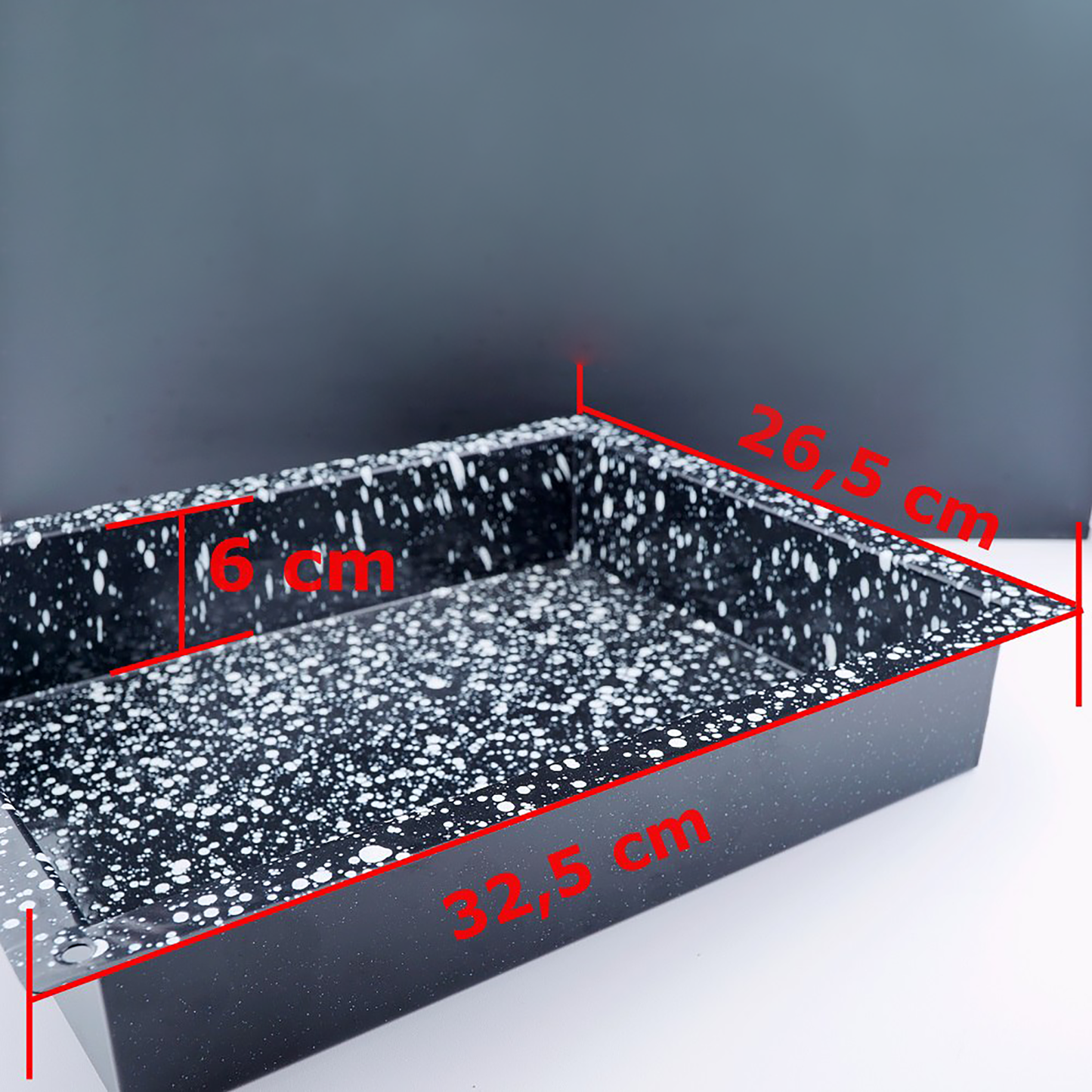 Medio Behälter granitemailliert