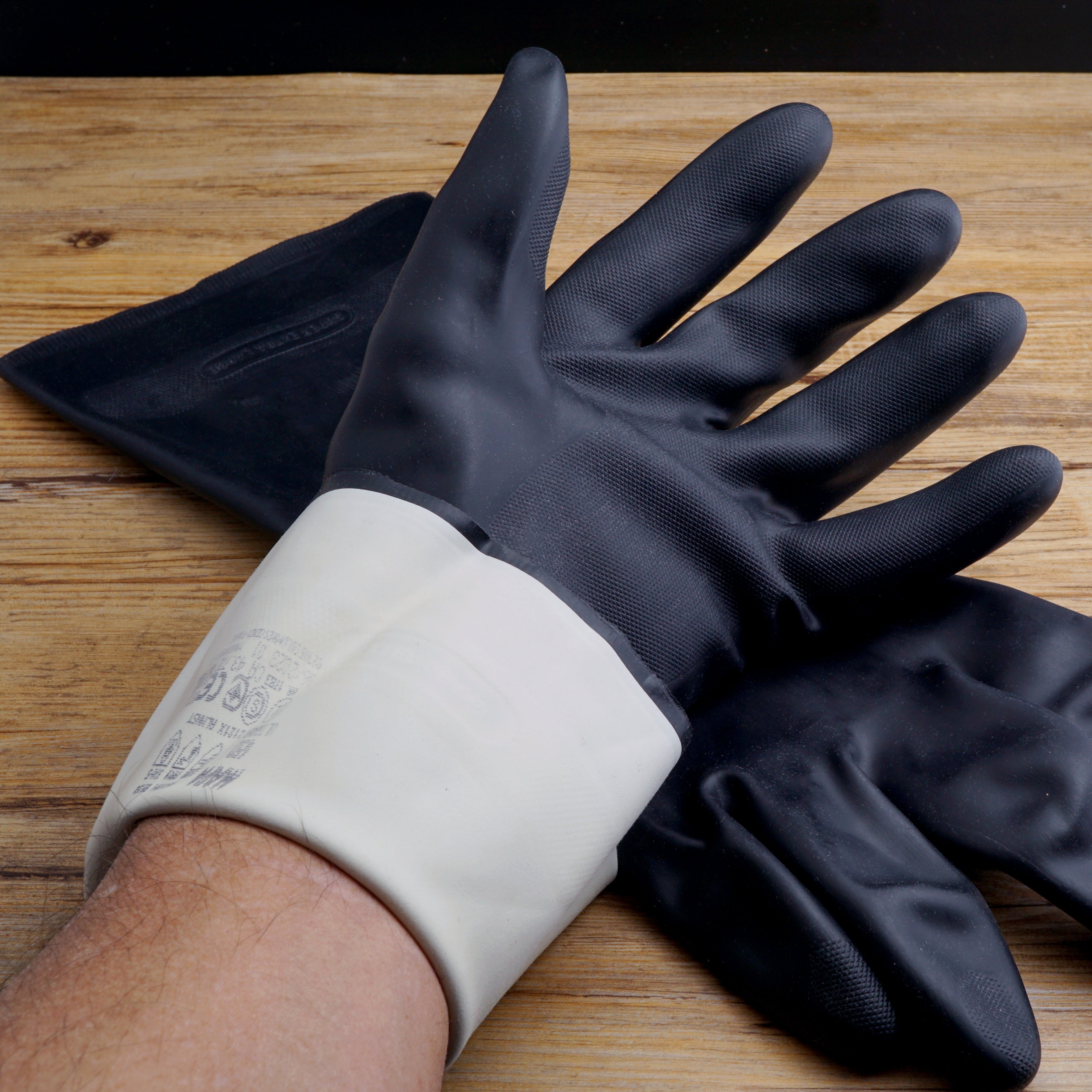 backofen handschuhe profi Schutzhandschuhe PROFI extra lang für Ofenzauber